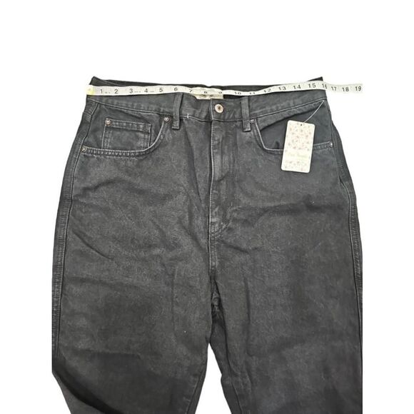 Free People Black Out Stove Pipe Jean Size 32 - Picture 6 of 8